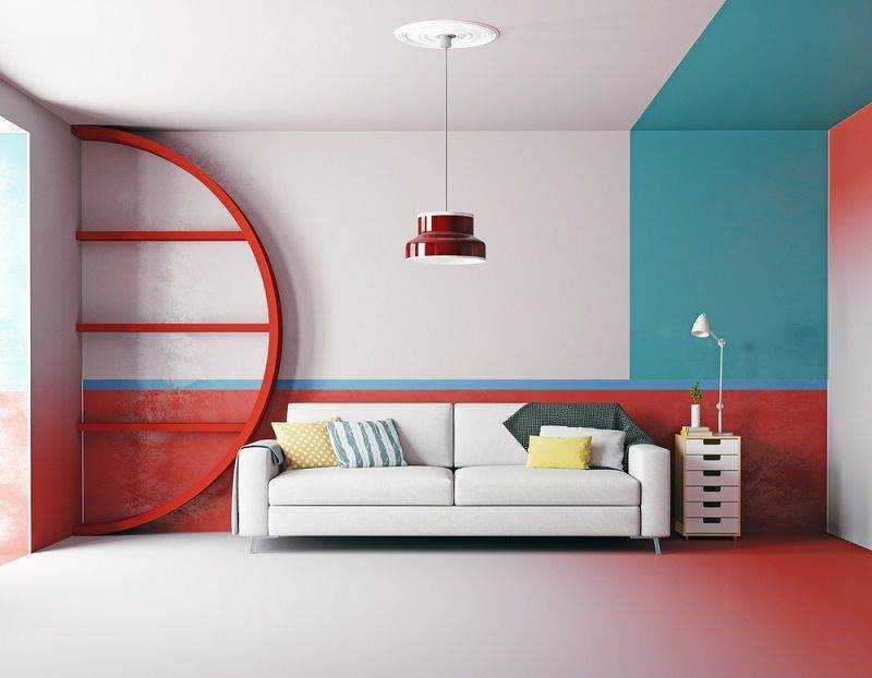 Pintura interior para paredes y techos blancos y colores, plástica o  acrílica.