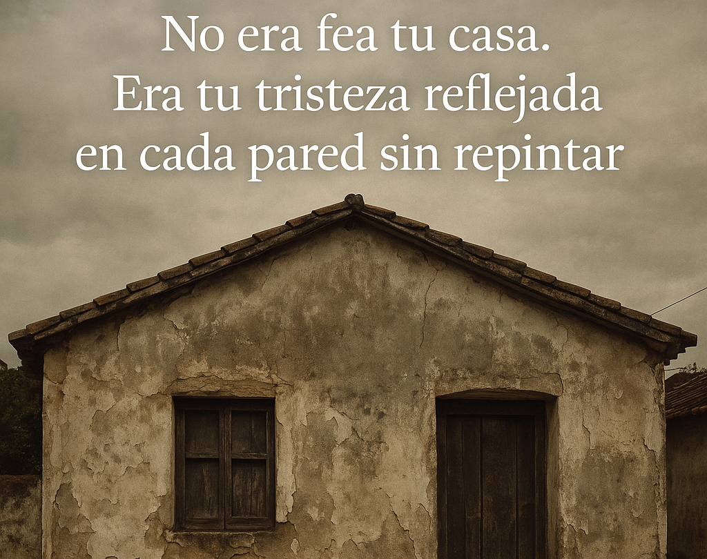 No era fea tu casa, era tu tristeza reflejada en cada pared sin repintar. Reformar tu hogar puede ayudarte a sanar desde dentro.