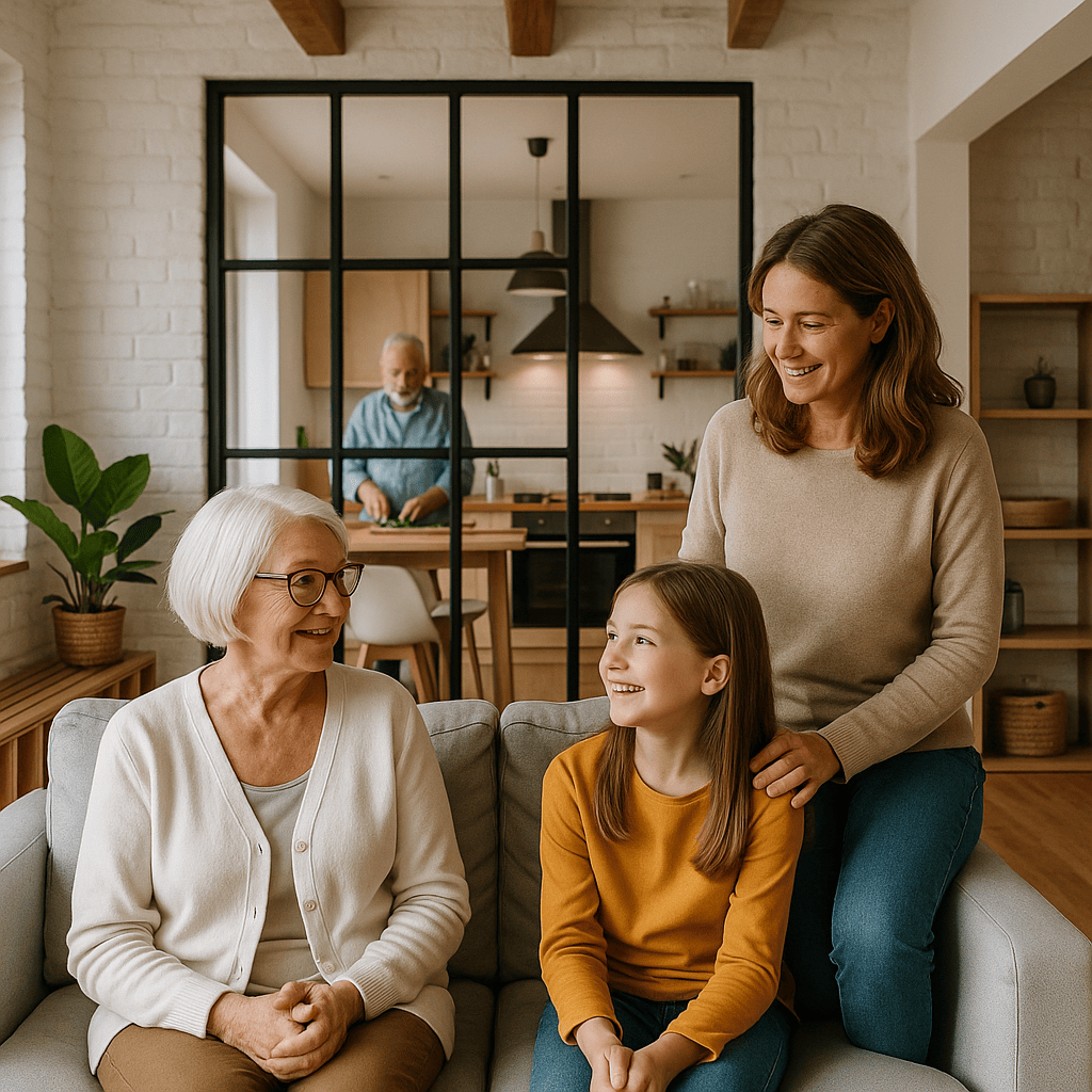 Tres generaciones y un solo techo: la reforma que nos unió sin perder privacidad